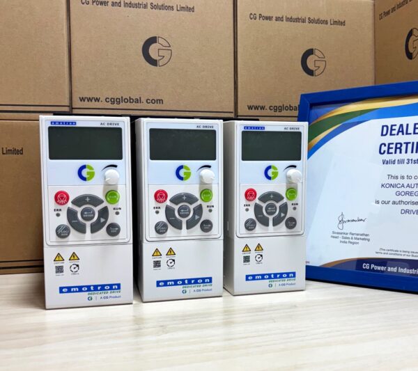 CG Emotron VSR48006 Solar Pump Inverter – 3.7kW High-Efficiency VFD for Agriculture & Water Projects