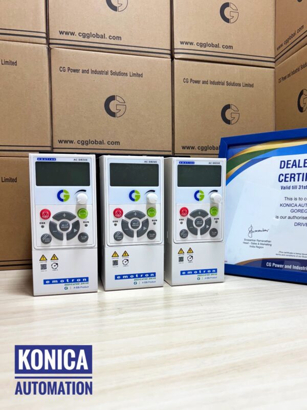 CG Emotron AC Drive – VSX48-006-20CEB | 2.2kW, 3HP, 5.5A