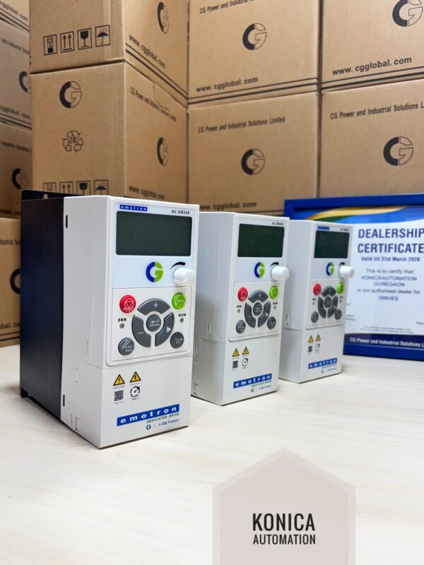CG Emotron VSR48006 Solar Pump Inverter – 3.7kW High-Efficiency VFD for Agriculture & Water Projects - Image 2