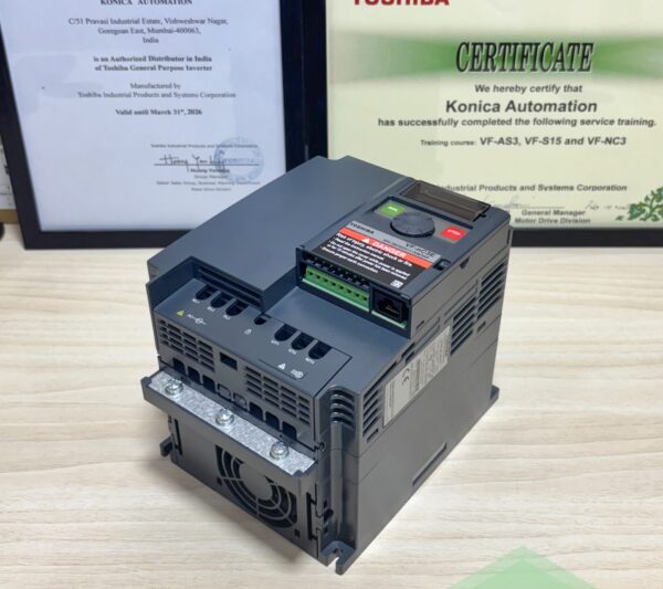 Toshiba VFNC3E-4037P – 5 HP / 3.7 kW Variable Frequency DriveToshiba VFNC3E-4037P – 5 HP / 3.7 kW Variable Frequency Drive
