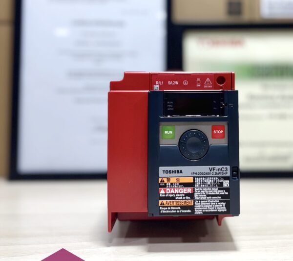 Toshiba VFNC3S-2007PL VFD – 1 HP Variable Frequency Drive