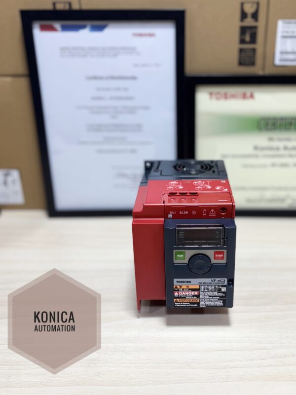 Toshiba VFNC3S-2007PL VFD – 1 HP Variable Frequency Drive - Image 3