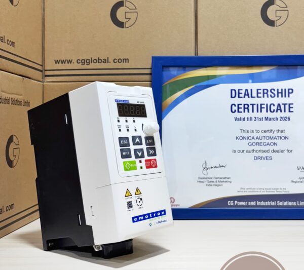 CG Emotron VFD – VSM48-009-20CEB | 3.7kW, 5HP, 9.5A