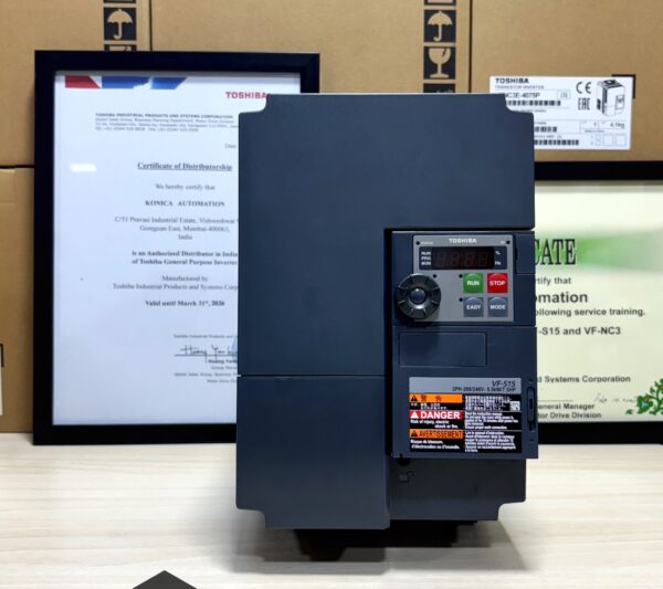 ⚡ Toshiba VFS15-2075PM – 10 HP S15 Series Variable Frequency Drive (VFD) ⚡