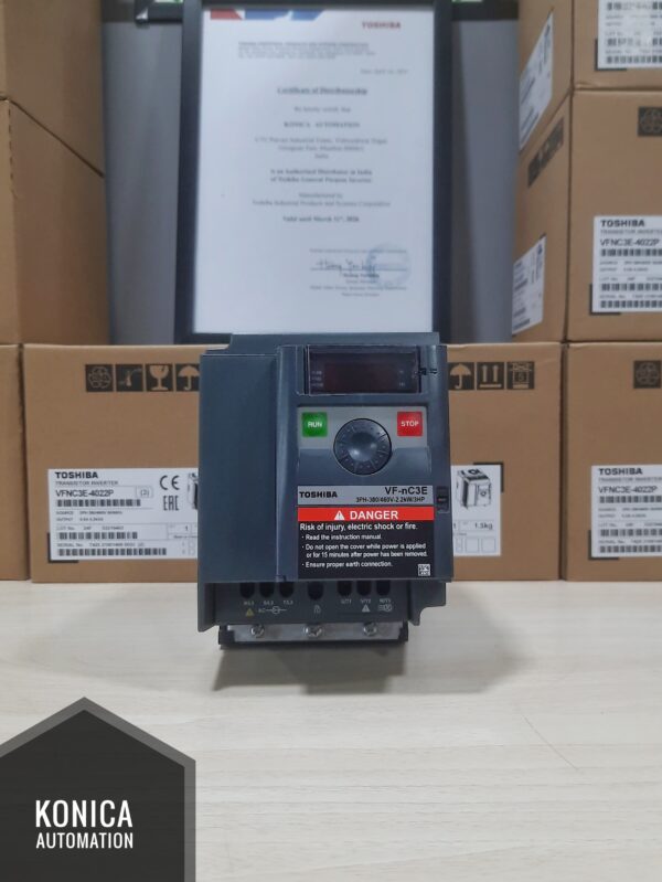 Toshiba VFNC3E-4022P | 3 HP VFD for Efficient Motor Control 🔧