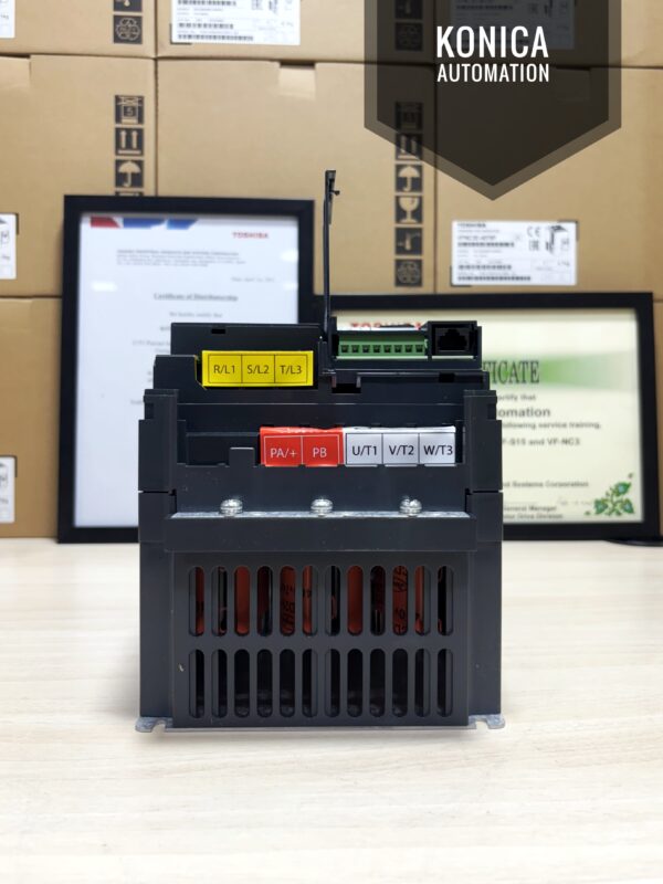 Toshiba VFNC3E-4075P – 10 HP Variable Frequency Drive (VFD) | 3-Phase 400V Motor Control - Image 2