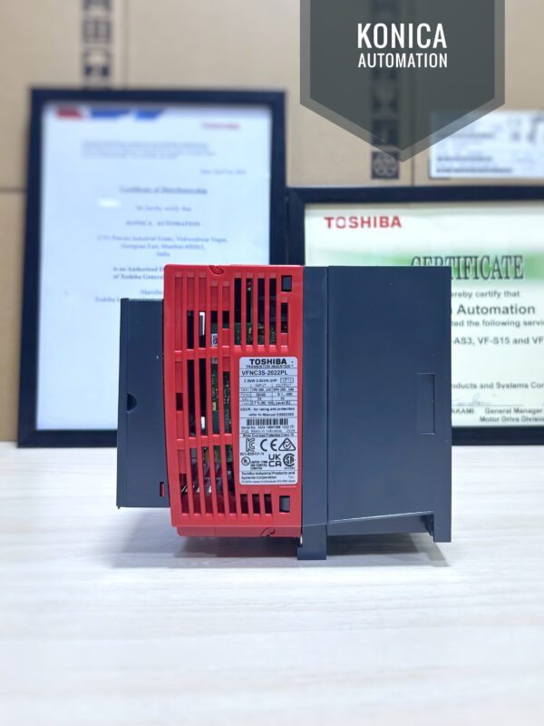 Toshiba VFNC3S-2015PL VFD – 2 HP Variable Frequency Drive - Image 2