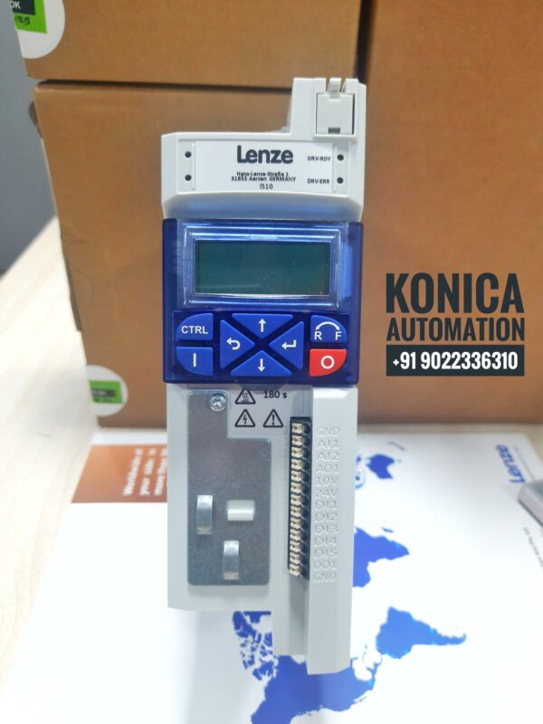 Lenze FI I51AE 255F - 10V10000S | 5.5kW | 7.5 HP | 415V | 3-Phase | 13A | AC Variable Frequency Drive (VFD) - Image 6