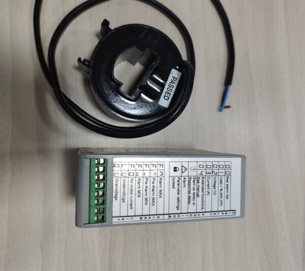 CG Emotron M20 Shaft Power Monitor with CTM100 ⚙️🔋 | Motor Load Monitoring up to 100A for Industrial Equipment