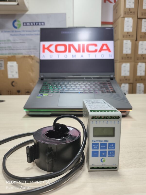 CG Emotron M20 Shaft Power Monitor with CTM100 ⚙️🔋 | Motor Load Monitoring up to 100A for Industrial Equipment - Image 3