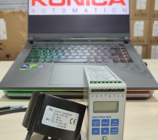CG Emotron M20 Shaft Power Monitor with CTM010 🔧⚡ | Motor Load Protection up to 10A for Pumps, Mixers & Conveyors
