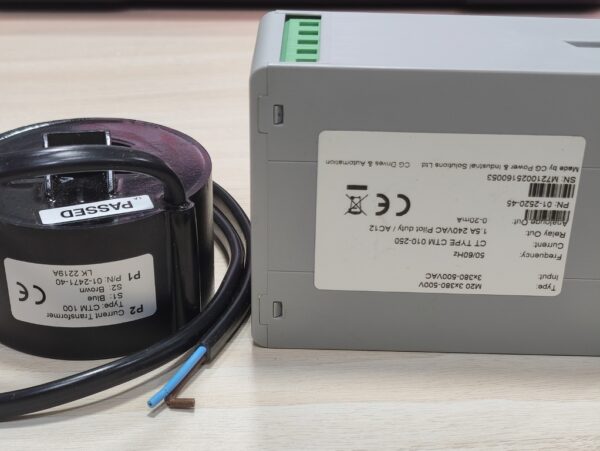 CG Emotron M20 Shaft Power Monitor with CTM010 🔧⚡ | Motor Load Protection up to 10A for Pumps, Mixers & Conveyors - Image 7